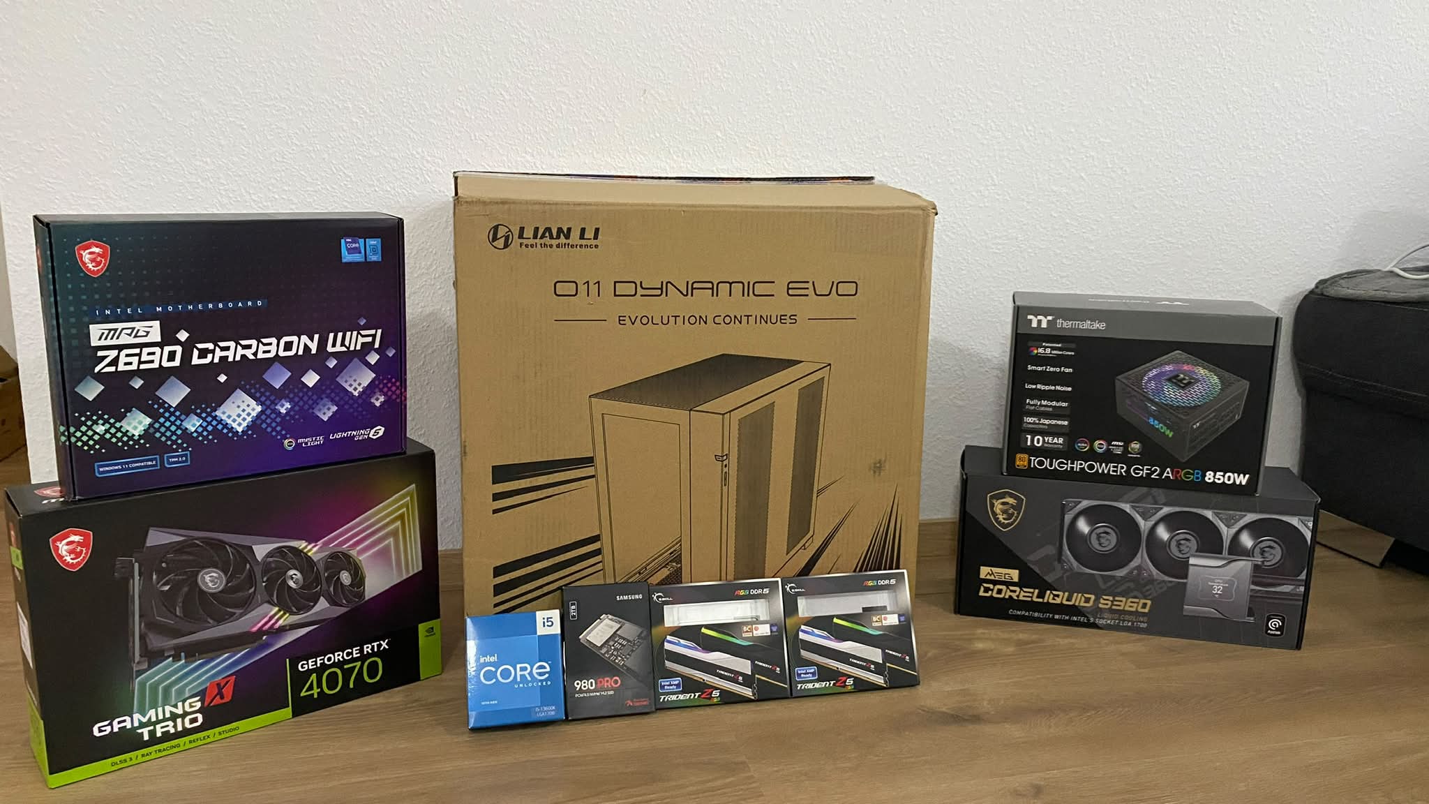 RTX 4070 Gaming PC Build und Tuning